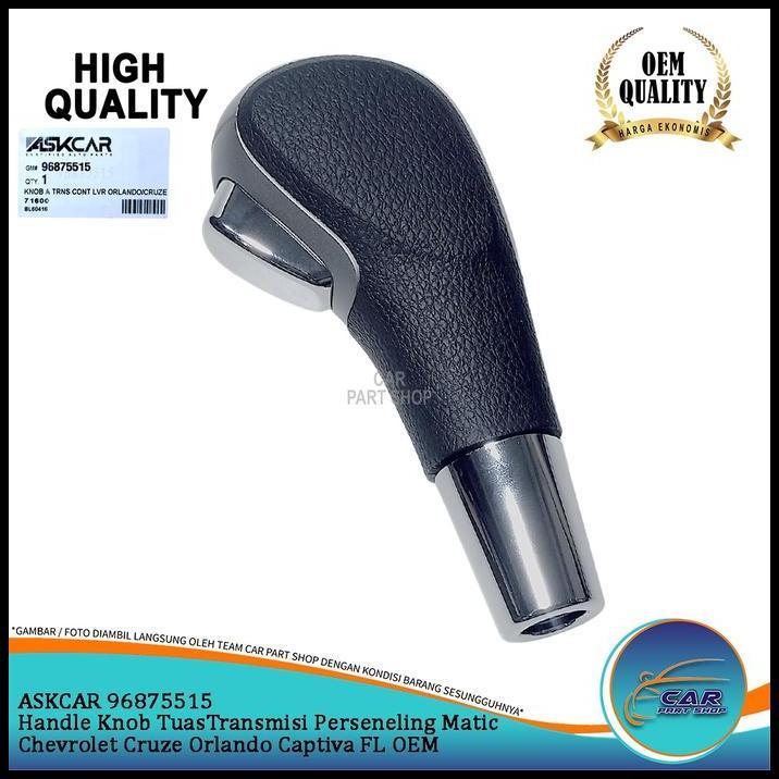 BEST DEAL HANDLE KNOB KNOP TUAS TRANSMISI PERSNELING MATIC CHEVROLET CRUZE ORLANDO CAPTIVA FL OEM 