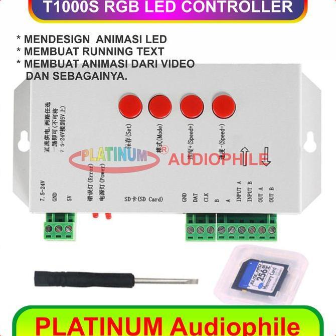 T1000S Controller Rgb Led Pixel Ws2811 Ws2812