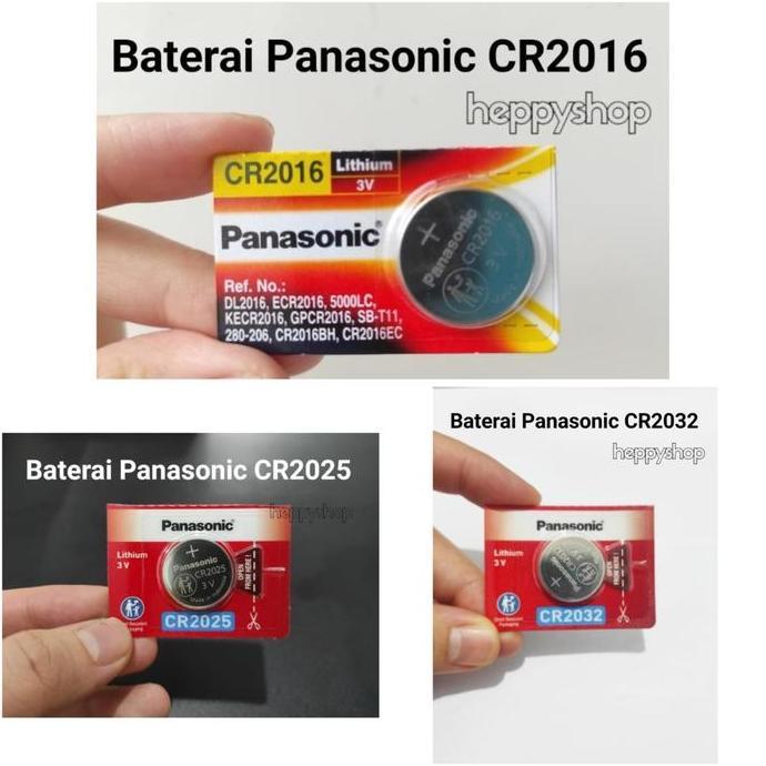 *#*#*#*#] Baterai Panasonic CR2032 / CR2016 / CR2025 Baterai Jam Timbangan