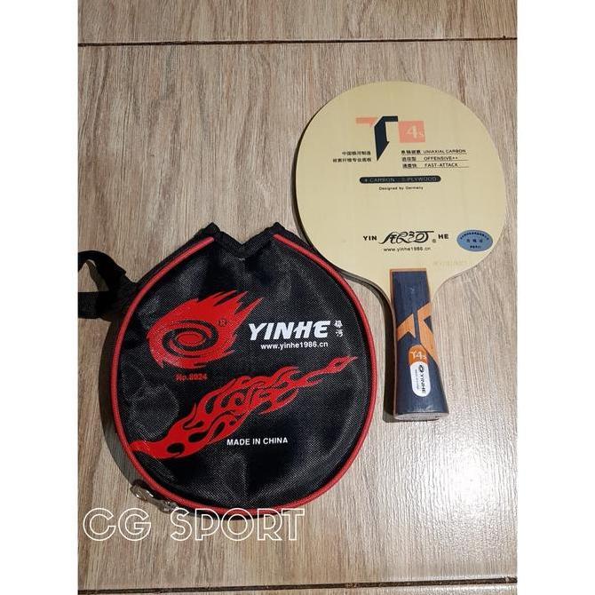 Kayu Pingpong Yinhe T4s Carbon Blade Yinhe T-4s