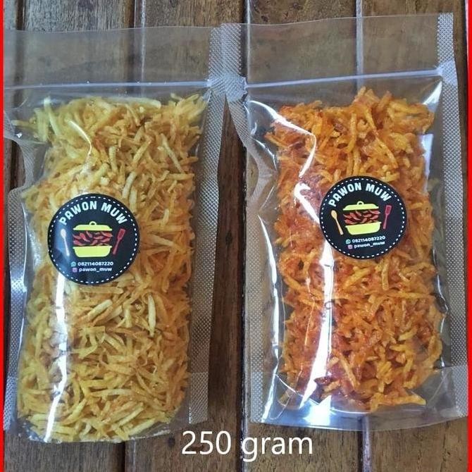 [] KERING KENTANG 250 GRAM / KENTANG MUSTOFA / MUSTOFA / MUSTOFA KENTANG