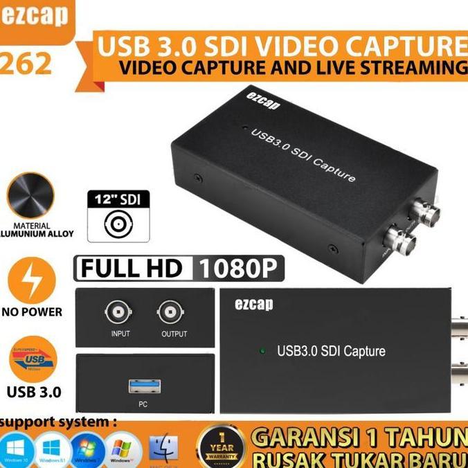 HARGA DISC - EzCap 262 Usb 3.0 To Sdi Capture