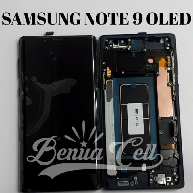 BEBAS ONGKIR - lcd touchscreen samsung note 9 N960+ frame original lcd samsung note 9