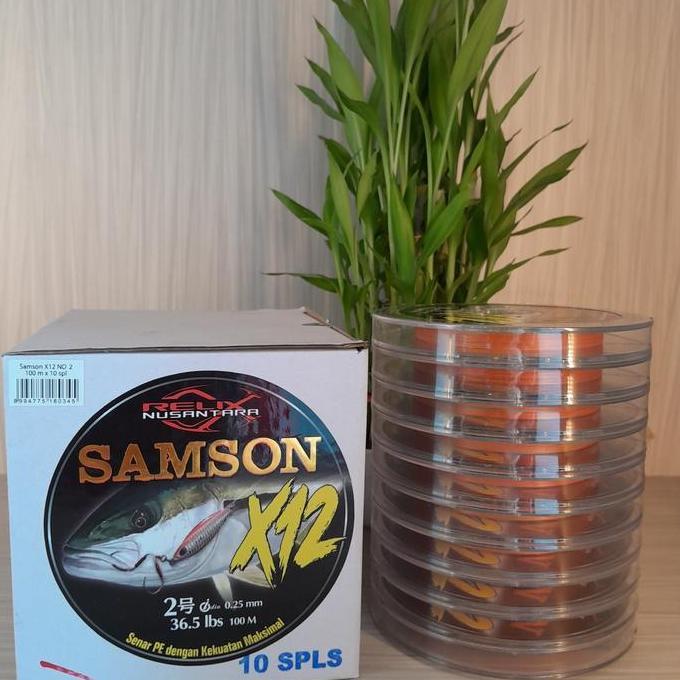 SENAR SAMSON X12 100M PE 2 RELIX NUSANTARA