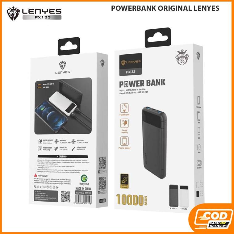 Promo Powerbank 10000Mah 20000Mah Mini Slim Portable Display Light Indicator Real Capacity Power Ban