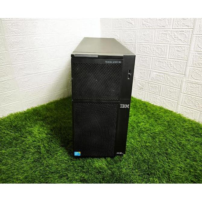 Server Tower IBM X3400 M3 Dual Prosesor Intel Xeon E5506 8Core 8Thread 2.1GHz