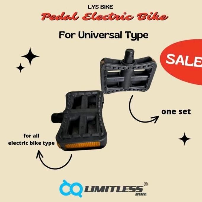 PEDAL/GOWESAN  SEPADA LISTRIK UNIVERSAL SEPEDA