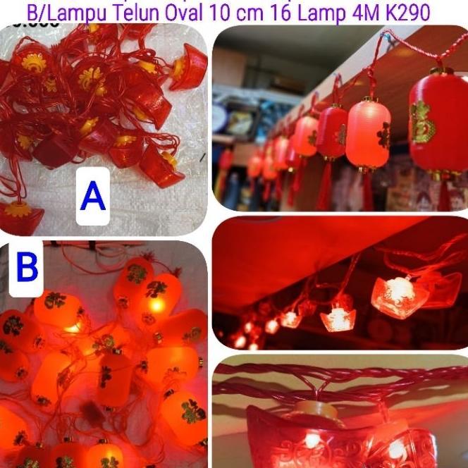 Hiasan Dekorasi Gantungan Imlek Lampu Lampion Pohon Imlek Sakura Angpao