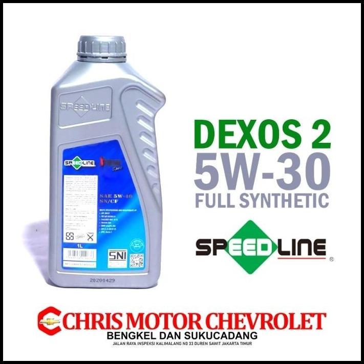 TERBARU SPEEDLINE GM DEXOS 2 5W-30 FULL SYNTHETIC XTRIME SPORT DIESEL BENSIN 
