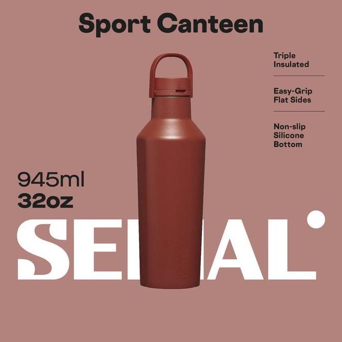 CORKCICLE Sport Canteen 32oz - Brick