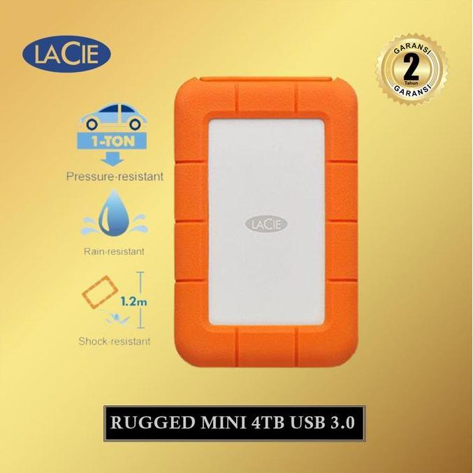 Harddisk / HDD / HD / Lacie Rugged Mini 4TB USB 3.0 / Hardisk External