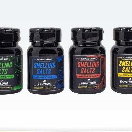 Smelling Salt Strengthbae Ammonia Inhalant Salts Powerlifting Gym