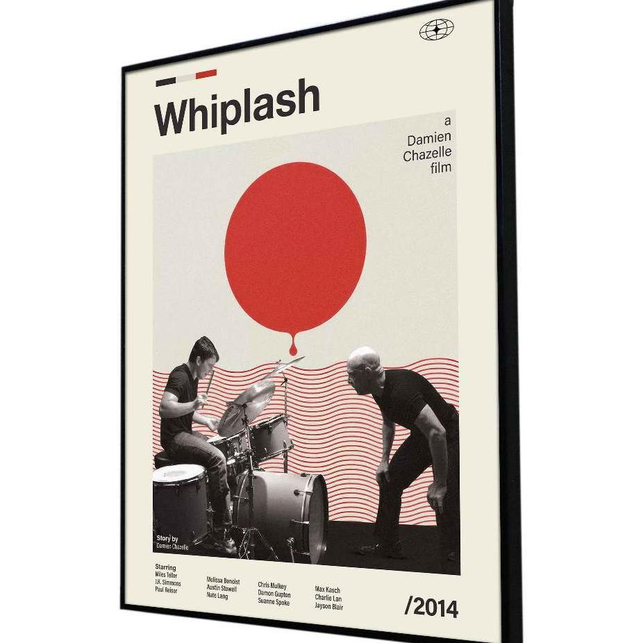 [Poster + Frameblock] Poster Dinding Aesthetic | Frameblock Ukuran A3 30X40 Cm | Poster Movie Whipla