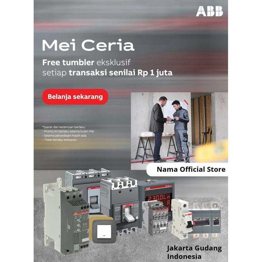 ABB AF26-30-11-13 100-250V50/60HZ-DC Contactor 1SBL237001R1311 (TERBAIK) (TERBARU) (TERMURAH)