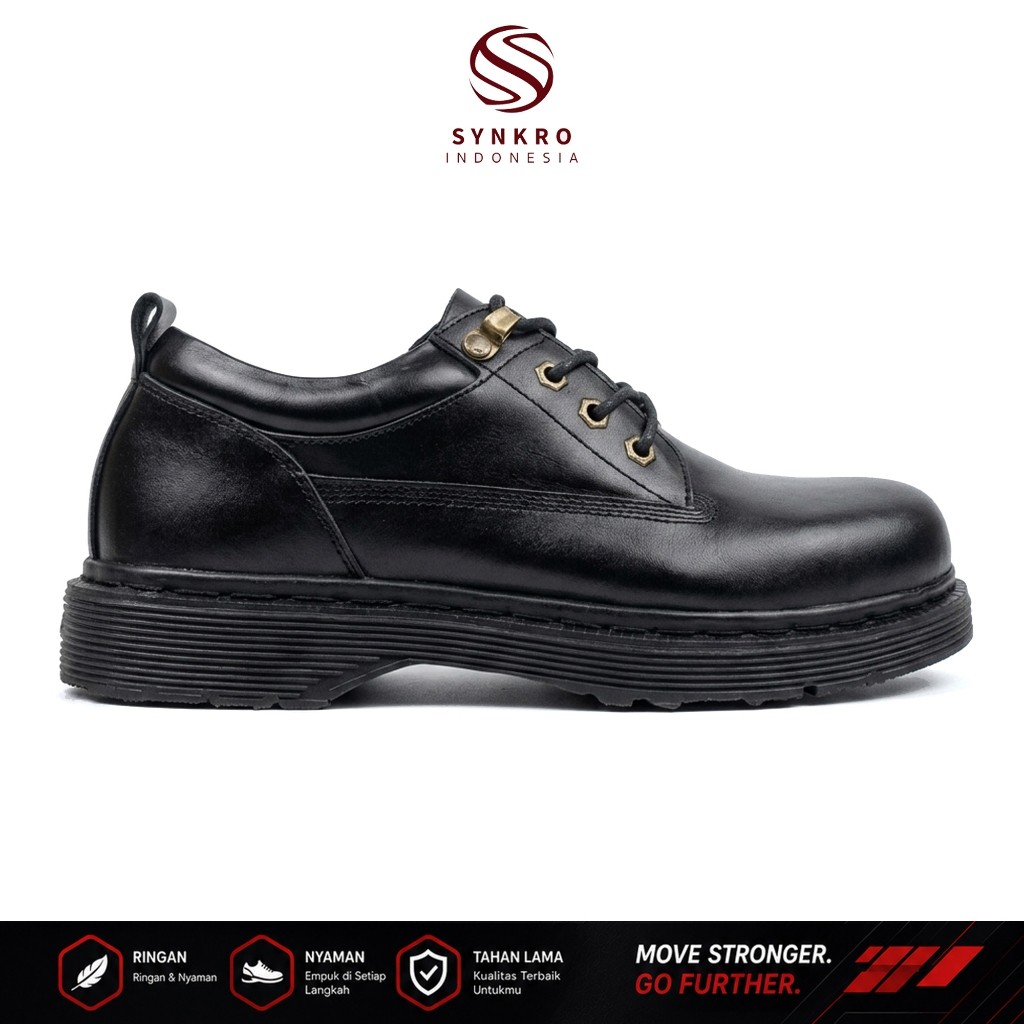 39-44 Synkro Buana - Sepatu Pria Formal Kulit