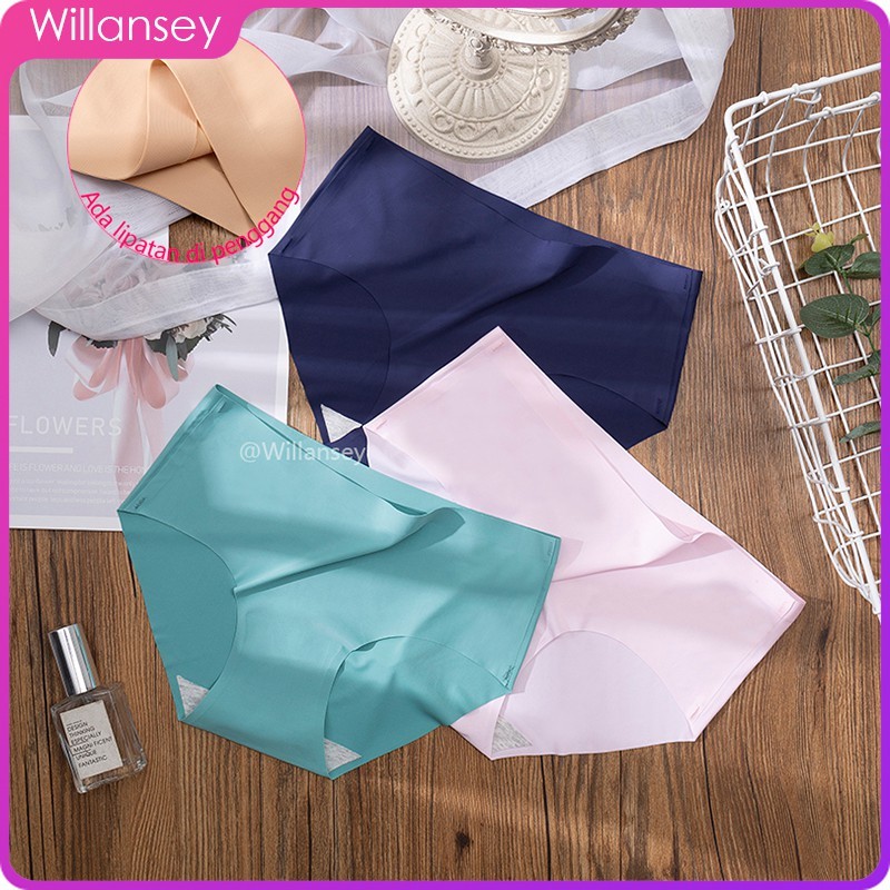 [COD] Celana Dalam Wanita Seamless Premium Quality CD Seamless Halus Tanpa Jahitan Pkaian Dalam Gros