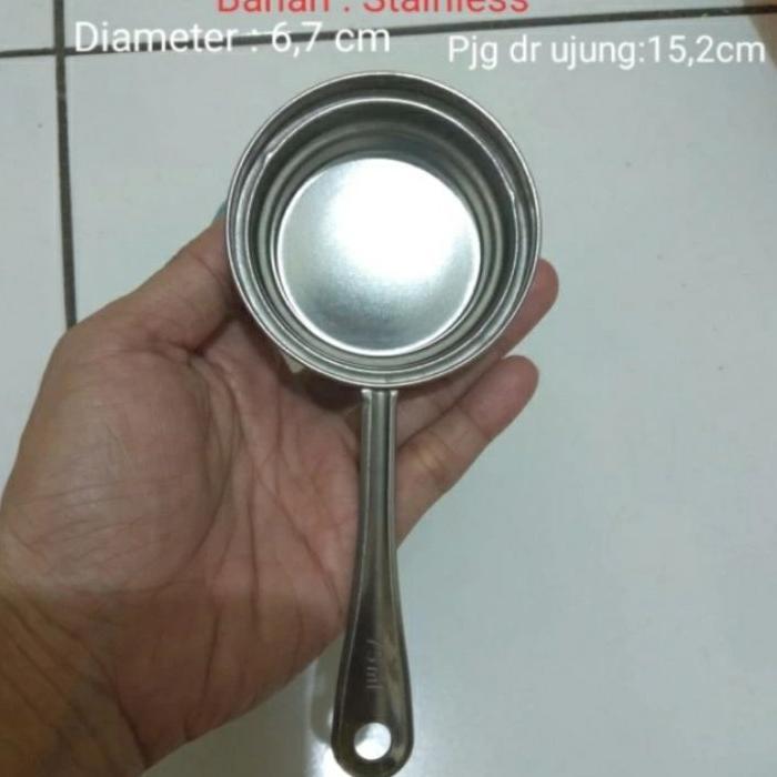 Sendok Takar Stainless 75Ml Sendok Ukur Stainless 25Ml 50Ml 75Ml