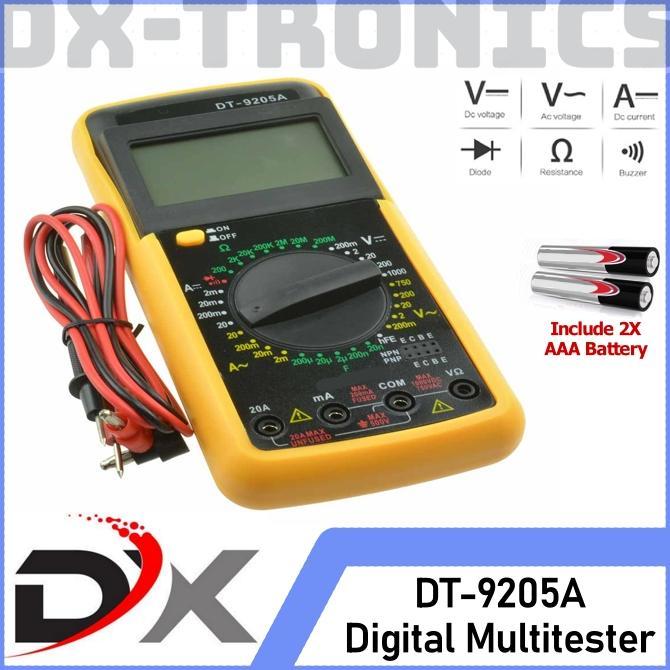 DT-9205A Multimeter DT9205A / Multitester / Avometer DT 9205A Avo