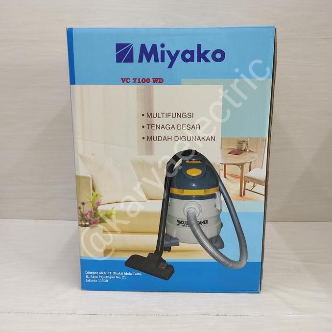 Bebasaja- Vacuum Cleaner Miyako Garansi Vc-7100 Wd / Vc-7100Wd
