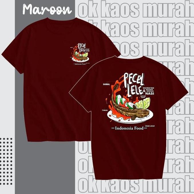 Cadeho - New Kaos Dstro Atasan Db Pecel Lele T-Shirt