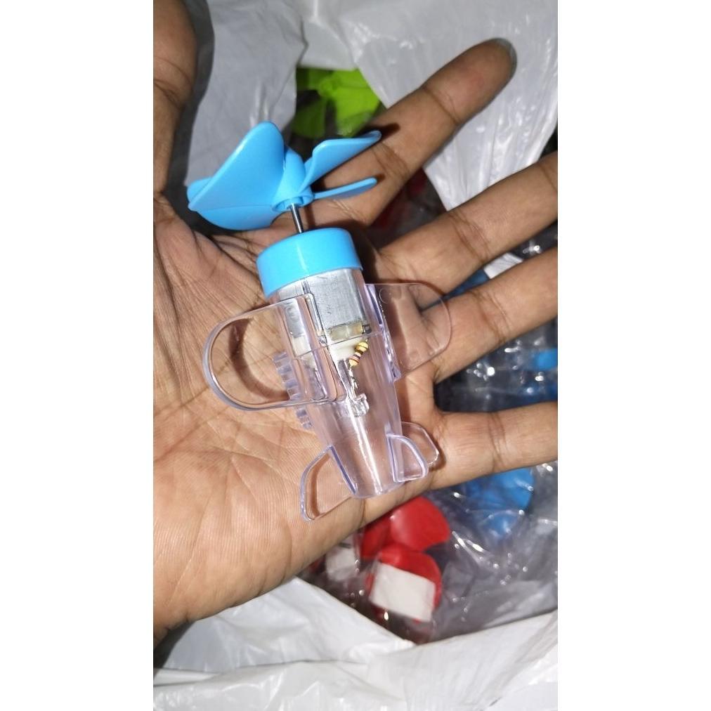 fb-4 Lampu Layangan Model Pesawat+Dinamo otomatis tanpa baterat Premium