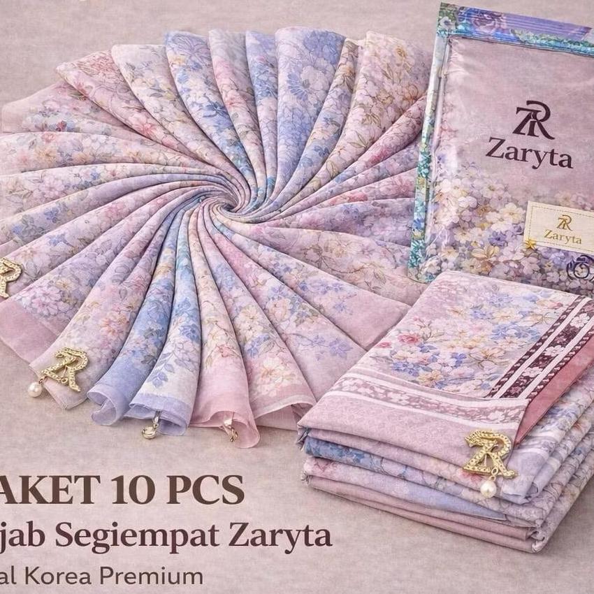 10Pcs Voal Zaryta Logo Motif | Zaryta Motif