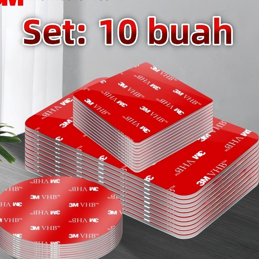 3M Vhb Perekat Dua Sisi Original Resmi Busa Pe Bening Magic Nano Tape Super Kuat Untuk Pemegang Kame