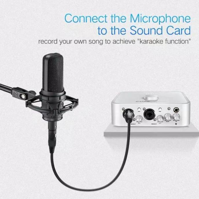 Loods- Ugreen Kabel Xlr Extension Microphone - Ugreen Xlr To Mic Amplifier