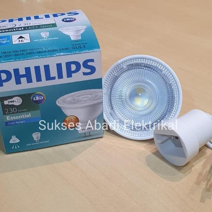 Westt- Essential Led Mr16 3W Philips