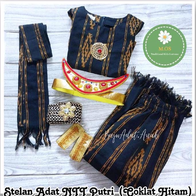 BAJU ADAT NTT ANAK PEREMPUAN | BAJU ADAT NUSA TENGGARA TIMUR | BAJU ADAT NTT ANAK PEREMPUAN | BAJU D