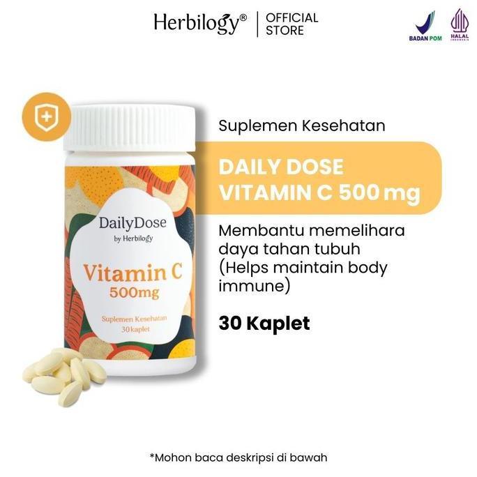 Max- Dailydose By Herbilogy Vit C 500Mg 30 Tabs