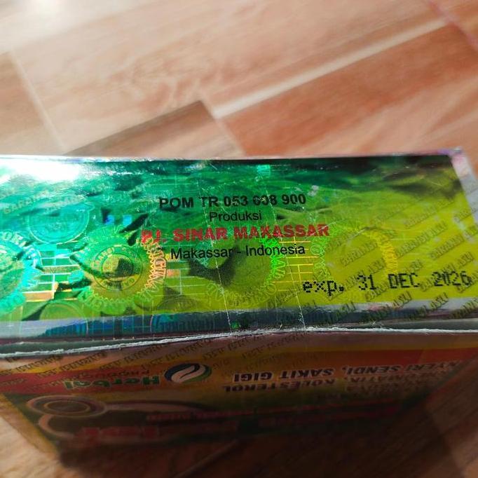 Health- Kapsul Herbal Daun Kelor Kotak