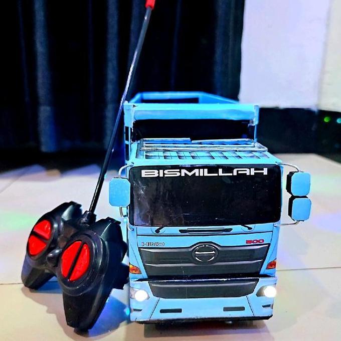Miniatur Truk Tronton Hino 500 Remot Kontrol Super Murah