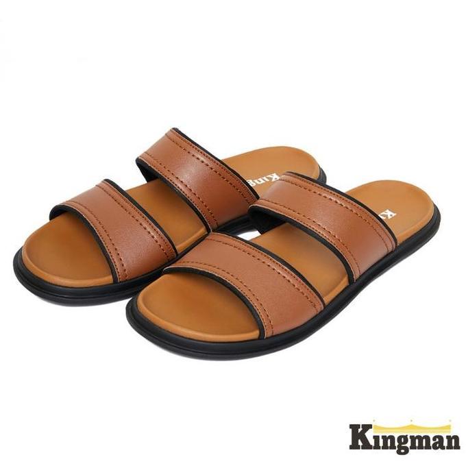 Whell- Kingman Sandal Pria Santiago Sandal Kulit