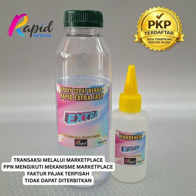 Resin Epoxy Extra Cepat Keras Fast Curing Carbon Fiber Kevlar Composites Serat Karbon