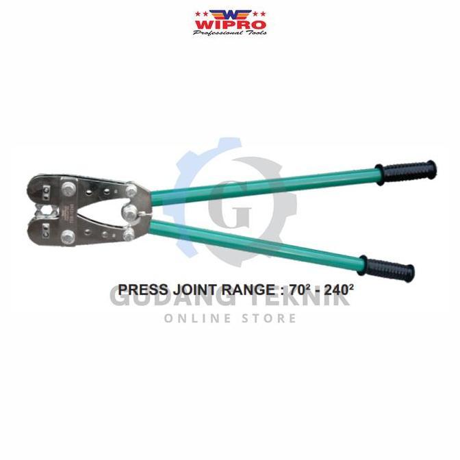 LAMPOM Tang Skun Manual WIPRO TSM-70240/Tang Skun Kabel CRIMPING PLIERS WIPRO