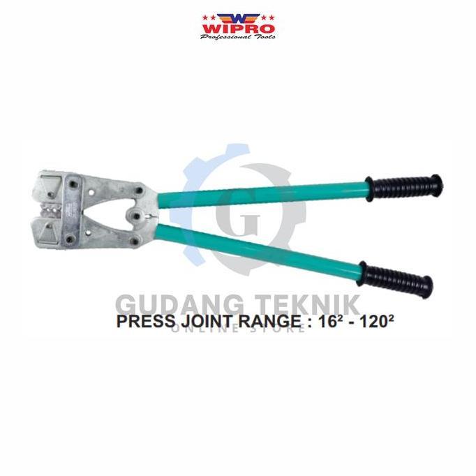 LAMPOM Tang Skun Manual WIPRO JY-16120 /Tang Skun Kabel CRIMPING PLIERS WIPRO