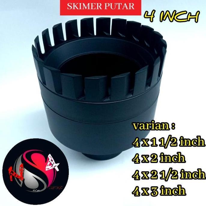 [TR] SKIMMER PUTAR 4 INCH / SKIMMER KOLAM KOI