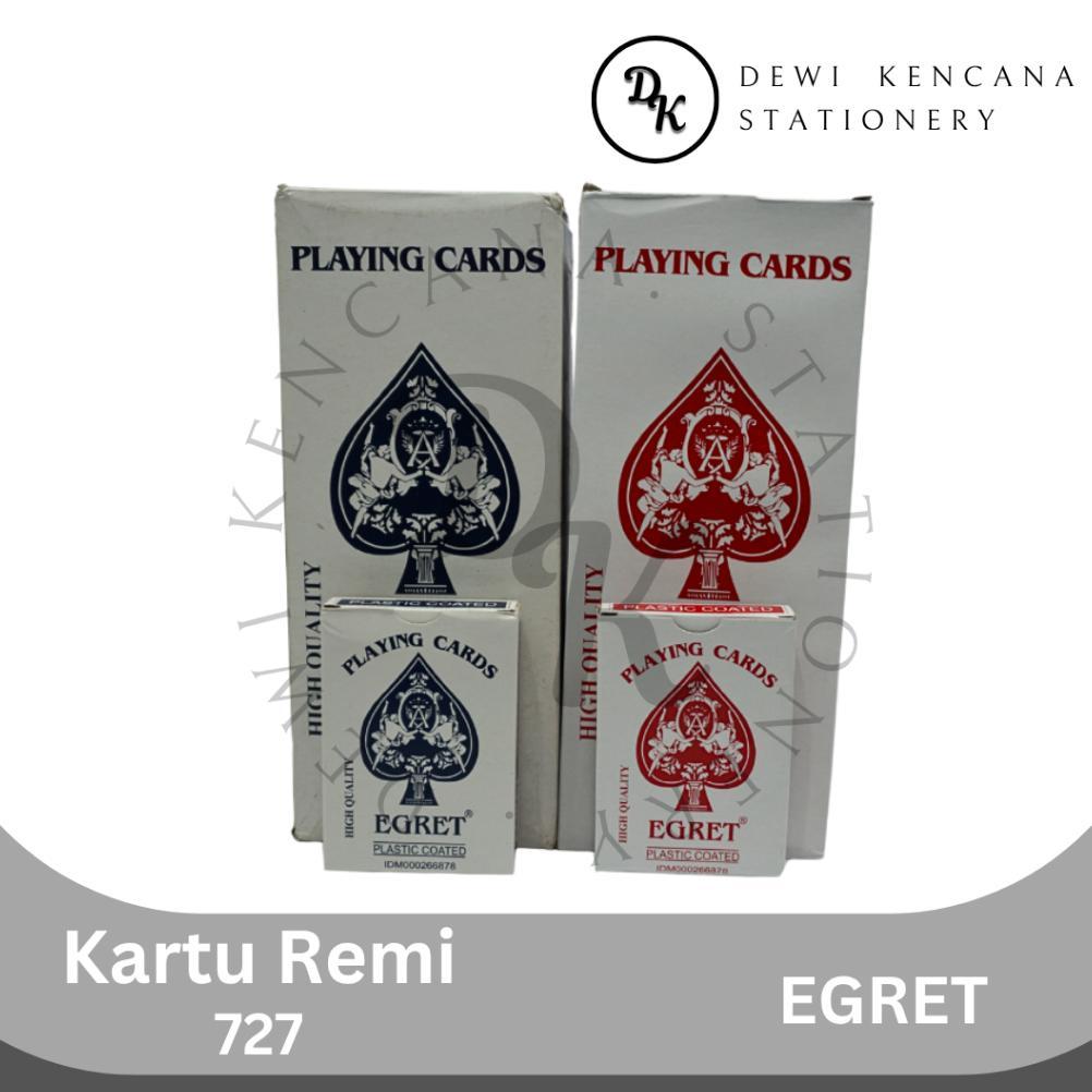 Kartu Remi Egret 727 1 Pak (12pcs) Diskon