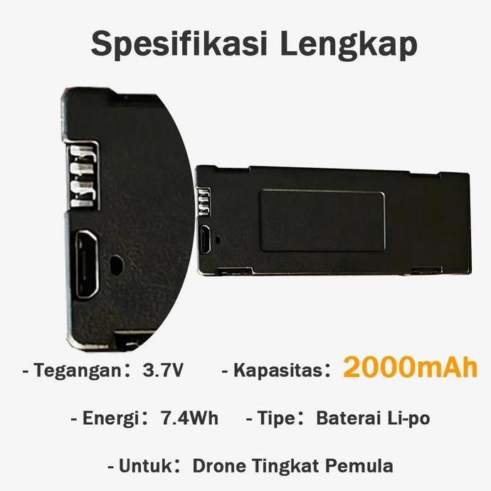 Drone Baterai Drone Untuk Drone Yy010 / Yy020 / Xt808 / S-X1