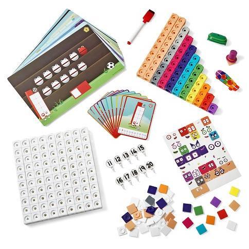 Hand2Mind - Numberblocks MathLink Cubes 1120 Activity Set