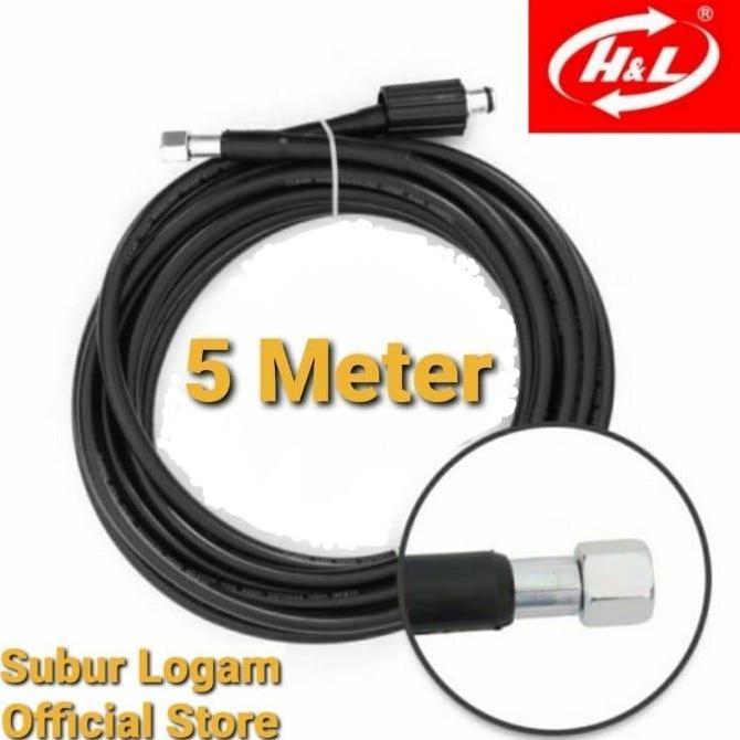 Selang Jet Cleaner H&L 5 Meter 5M Untuk Jet Cleaner Double Thunder