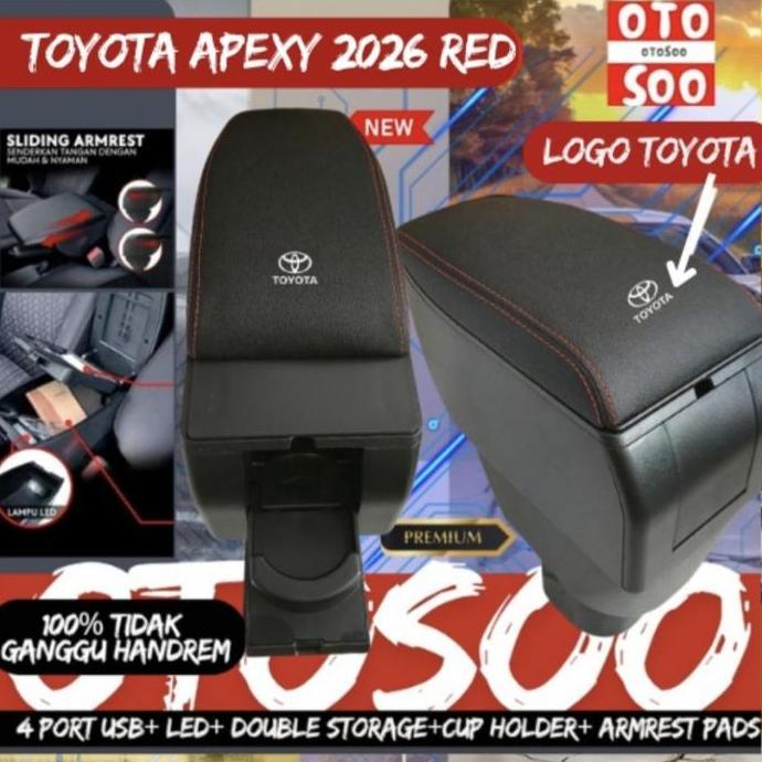 Otosoo Armrest Yaris Vios Limo-Console Box Yaris Vios Limo- Baut Car Selamat Datang Di Otosoo Indone