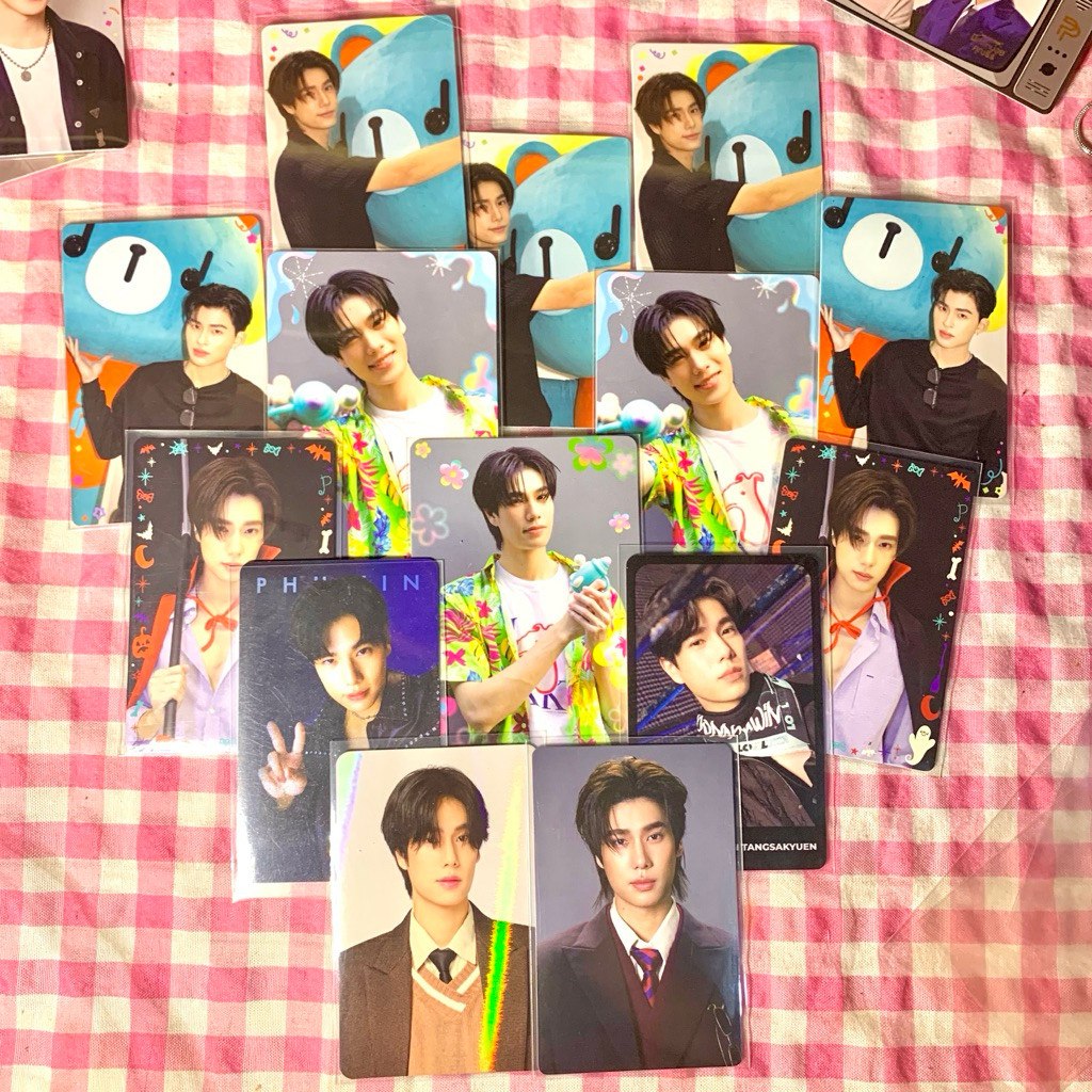[READY STOCK] CREAM BEDAK PC CC PHOTOCARD HFB PERMPOON PONDPHUWIN POND NARAVIT PPW PHUWIN PHUWINTANG