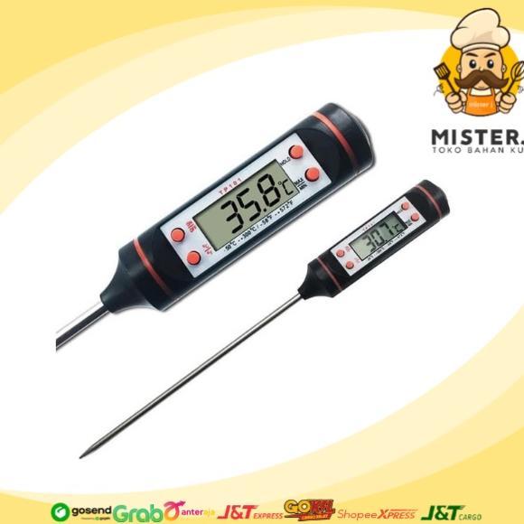 Termometer Masak Digital | Digital Termometer Masak Suhu Air Masakan Dapur | Panas Dingin Suhu Disko