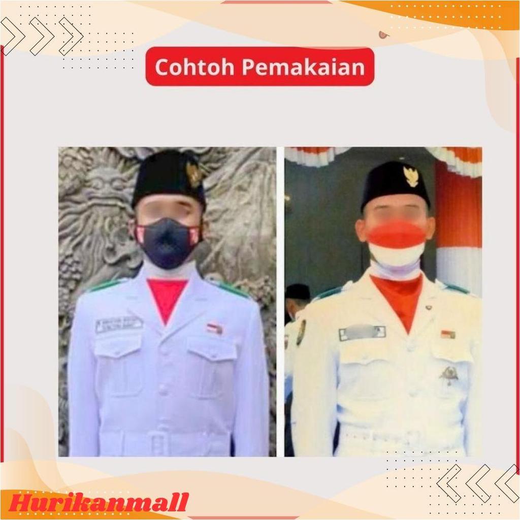 Scarf Paskibra / Hasduk Upacara / Slayer Paskibra / Syal Upacara Ori