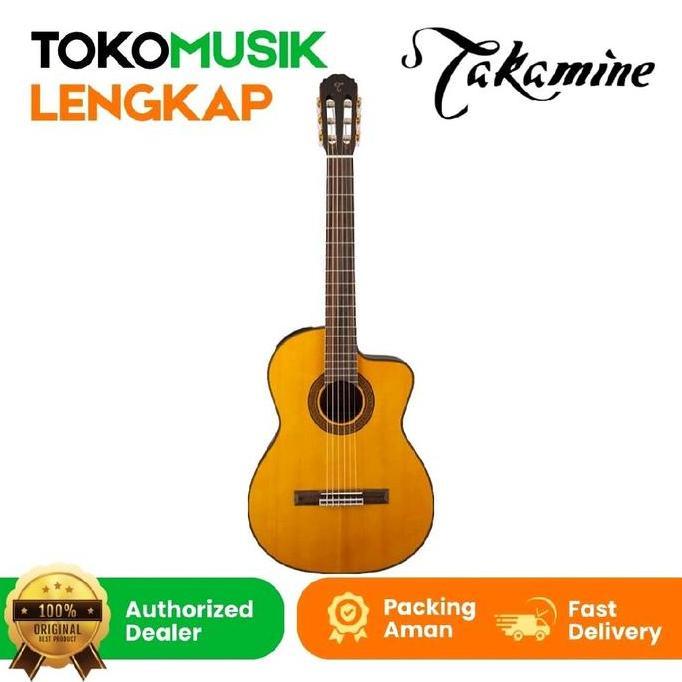 Gitar Nylon Elektrik Takamine GC1CE Guitar Takamine GC 1 CE Natural