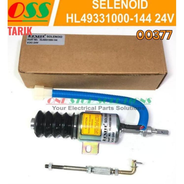 FITZGRALD SELENOID SOLENOID HL49331000-144 24V UNIV UNTUK GENSET ALAT BERAT