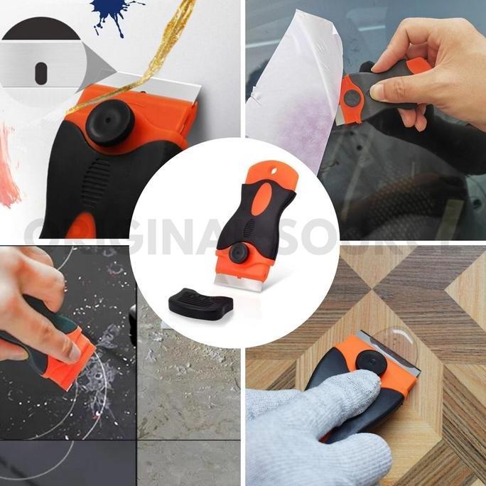 Blia - Kape Alat Kerok Pembersih Kotoran Kerak Bekas Stiker Lantai Dinding Keramik Porselen Granit M