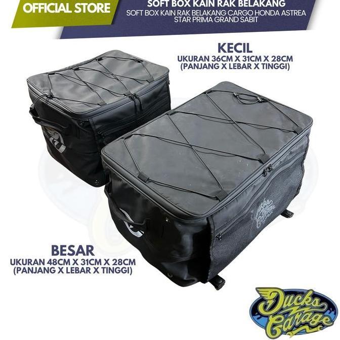 SOFT BOX RAK KAIN BELAKANG CARGO  C70 SUPERCUP C700 C800 ASTREA 800 STAR GRAND IMPRESSA LEGENDA BY D